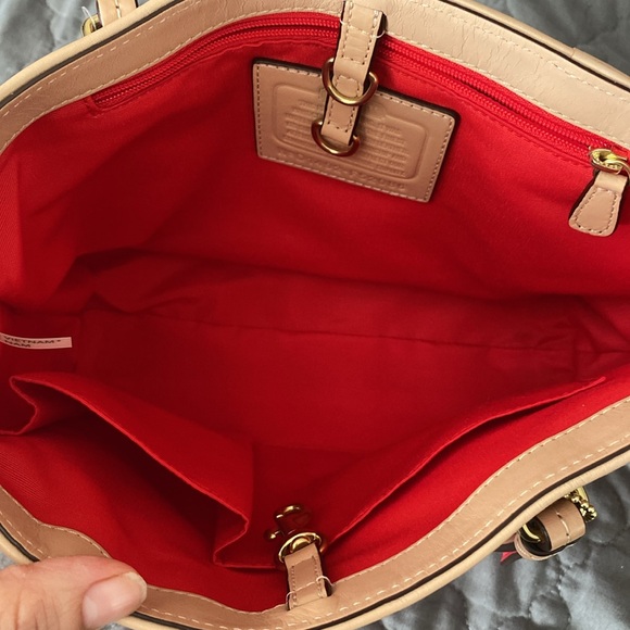 COACH PEYTON FLORAL PRINT TOP HANDLE TOTE - Picture 5 of 8